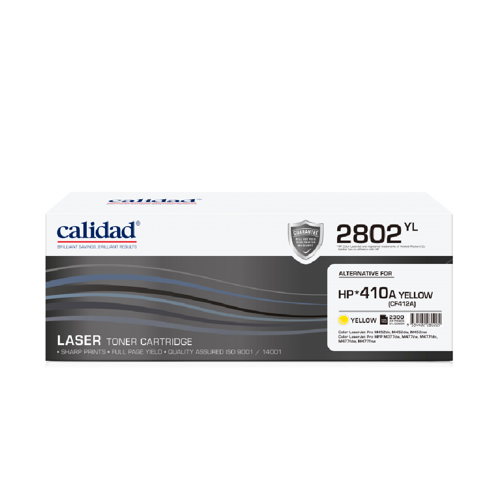 Calidad HP 410A Yellow (CF412A)